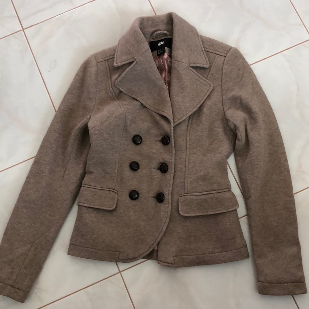 H&M brown coat